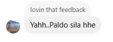 Client feedback