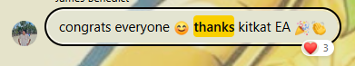 Client feedback