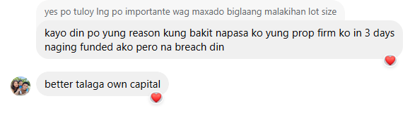 Client feedback