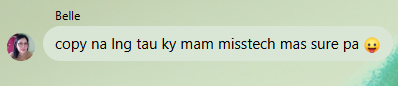 Client feedback