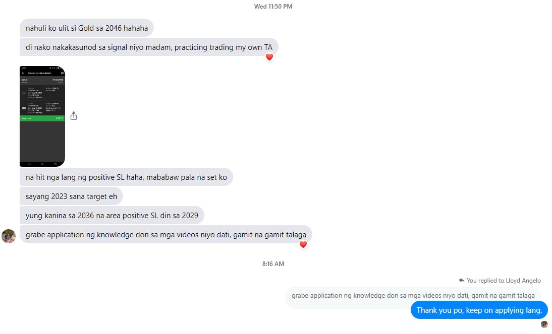 Client feedback